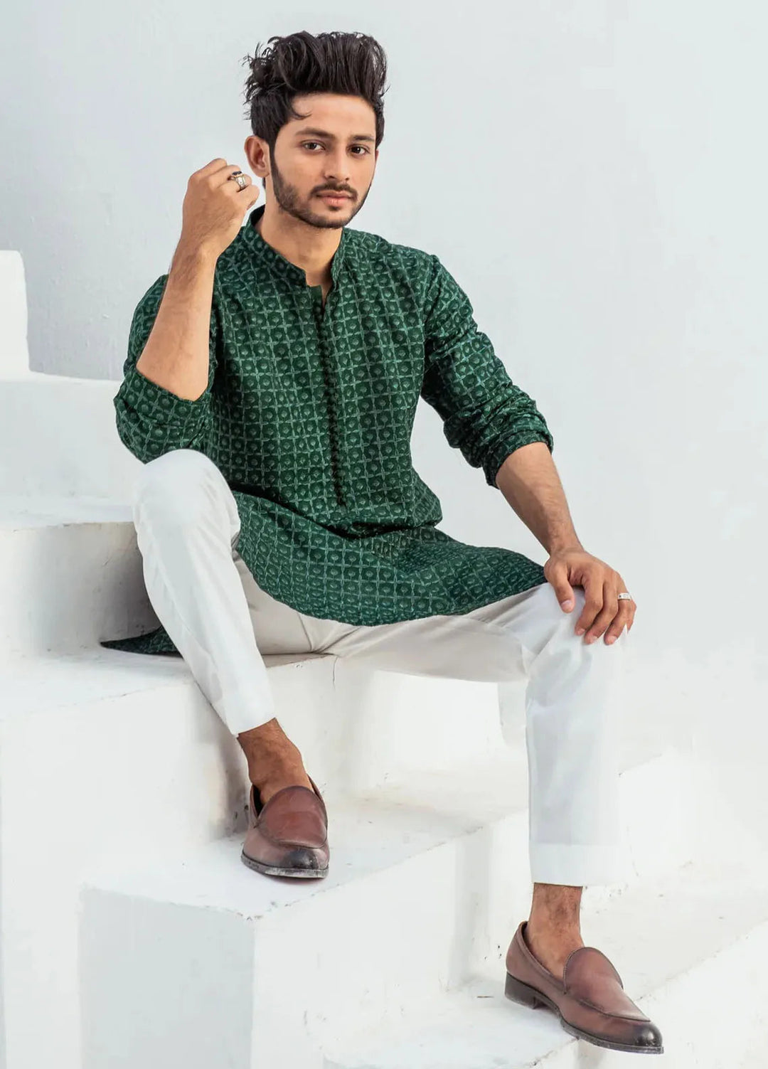 Edge Republic Pret Chikankari Kurta Pajama CK 724