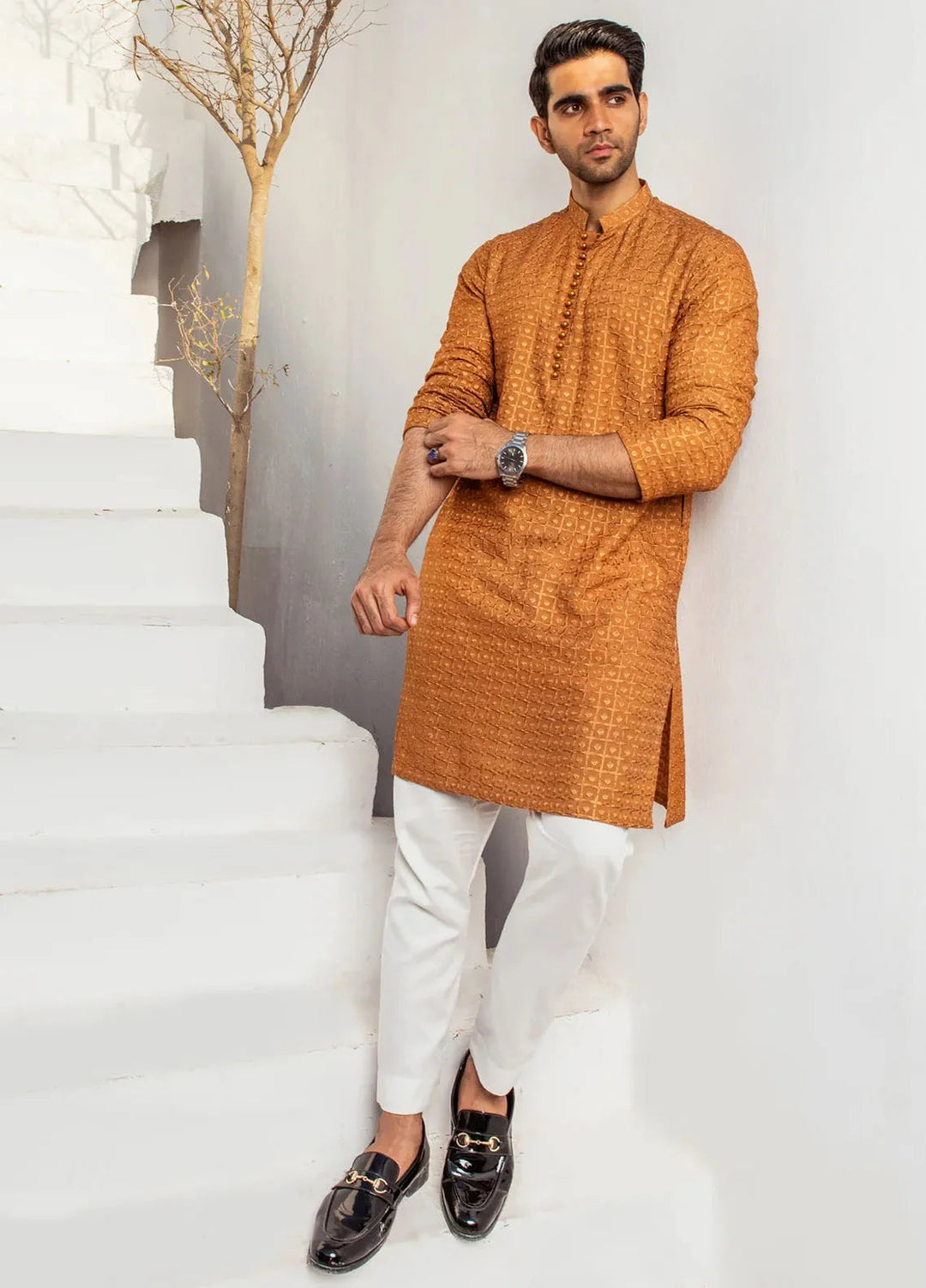 Edge Republic Pret Chikankari Kurta Pajama CK 726