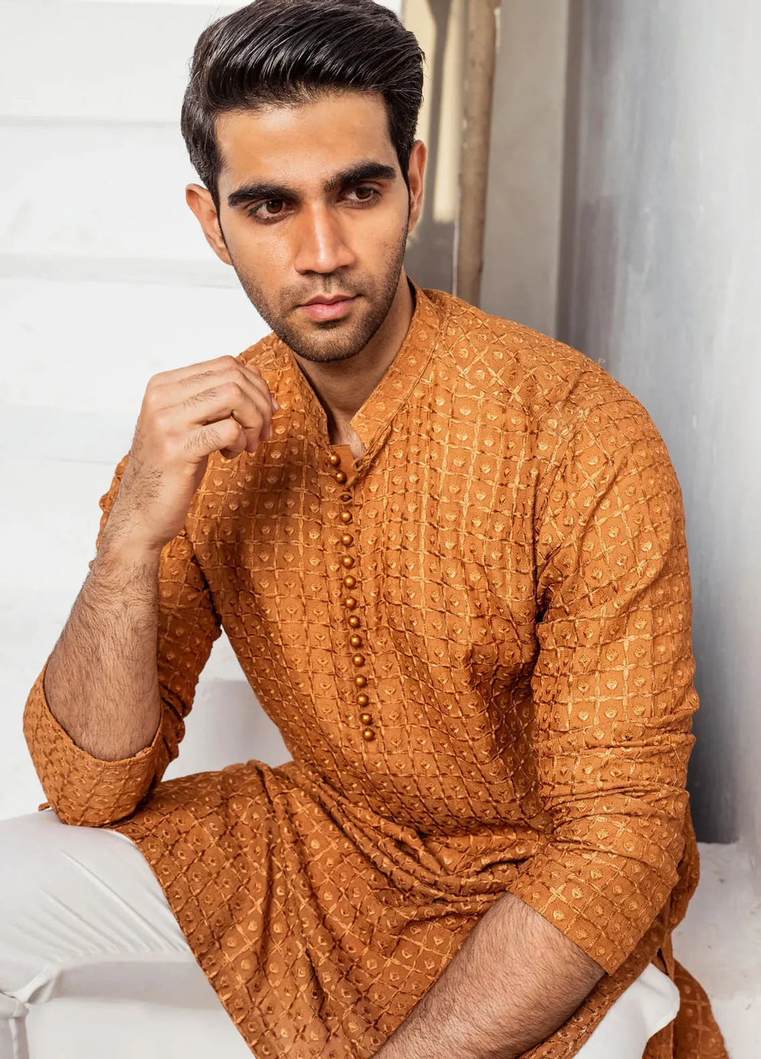 Edge Republic Pret Chikankari Kurta Pajama CK 726