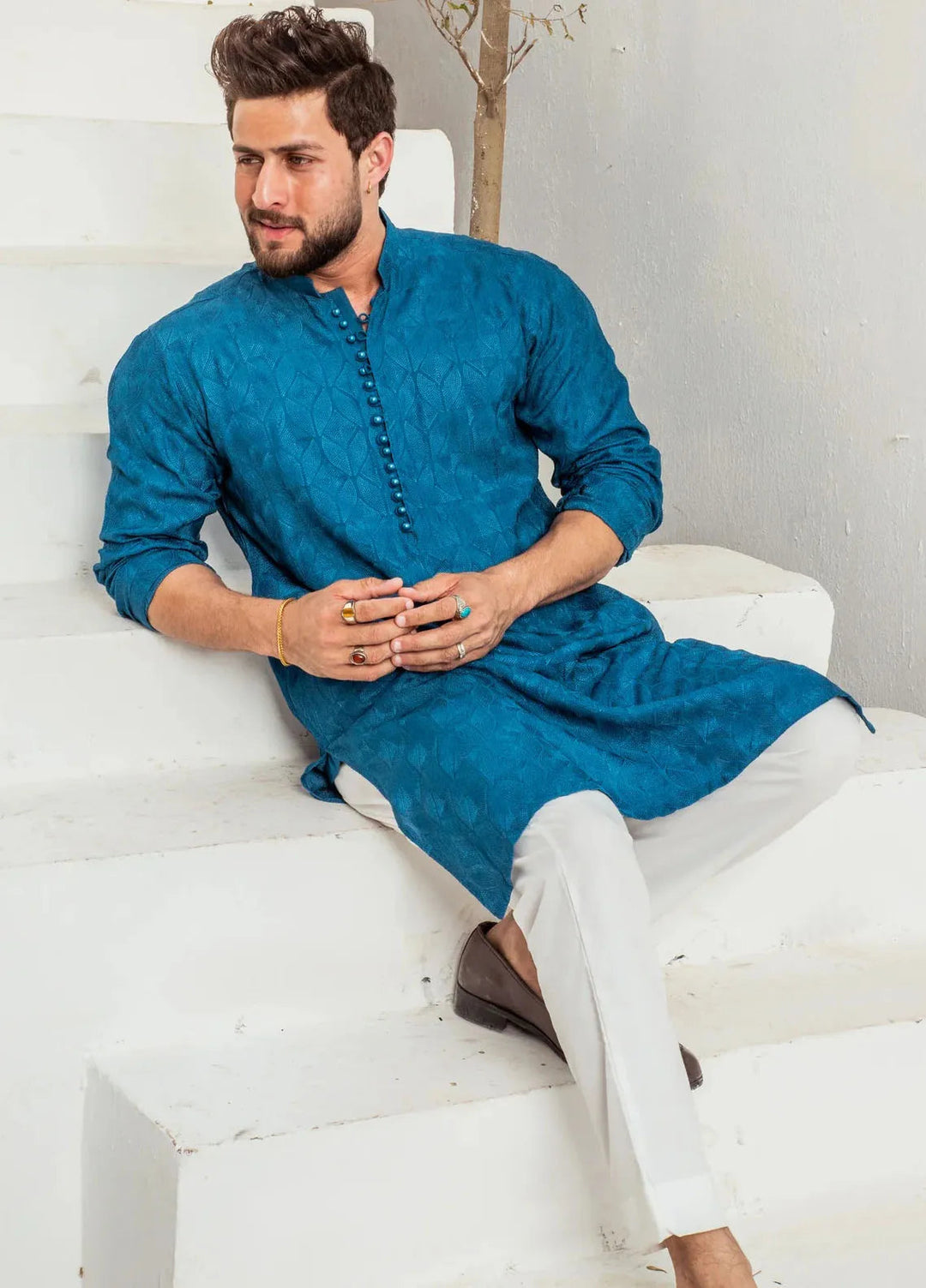 Edge Republic Pret Chikankari Kurta Pajama CK 727