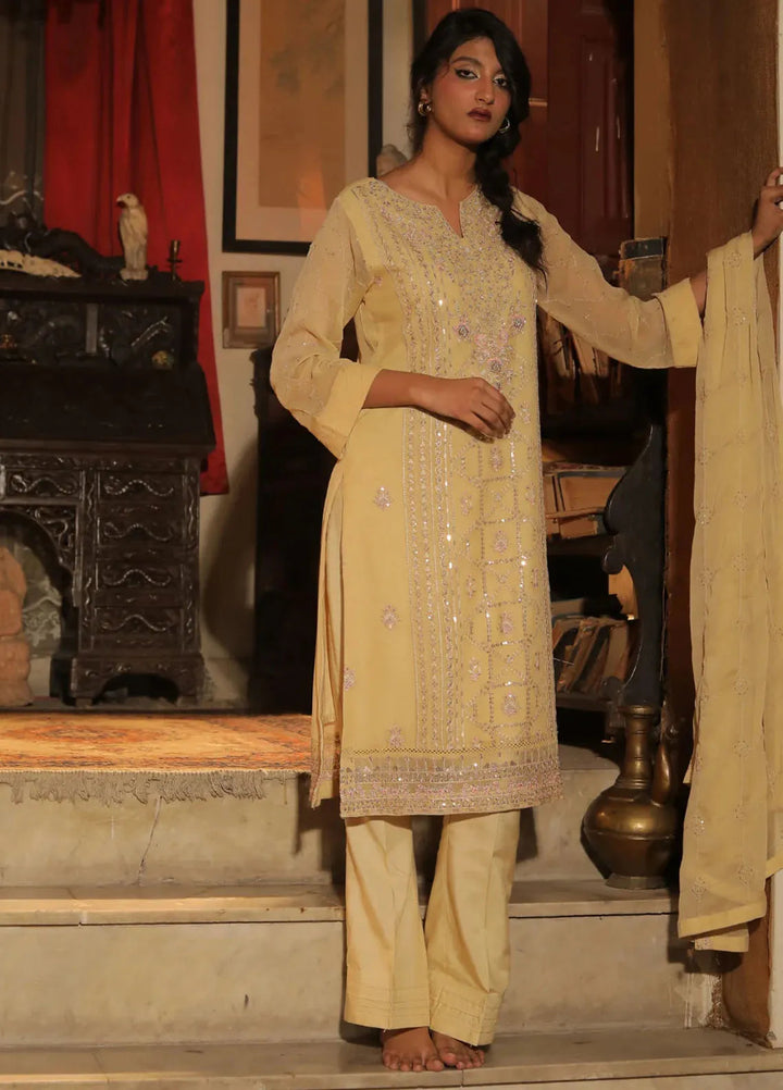 Edge Republic Pret Embroidered Raw Silk 3 Piece Suit Republic Womens 07 Labon Ki Junbish