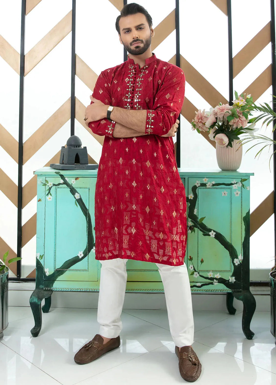 Edge Republic Pret Mirror Work Kurta Pajama ER MR 35