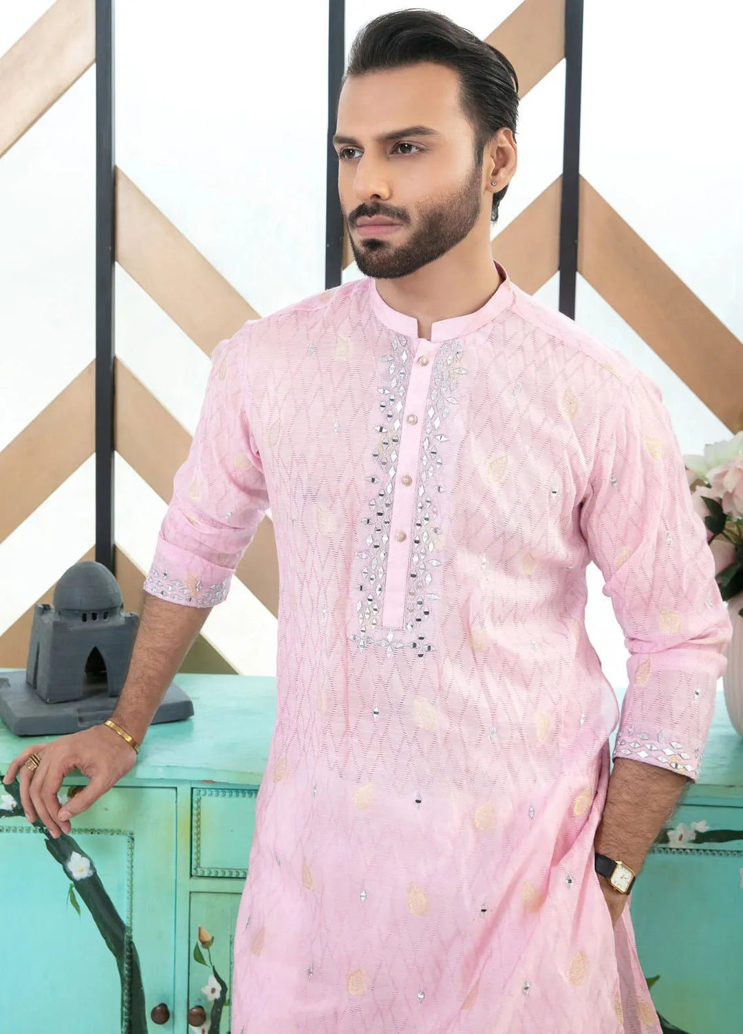 Edge Republic Pret Mirror Work Kurta Pajama ER MR 36