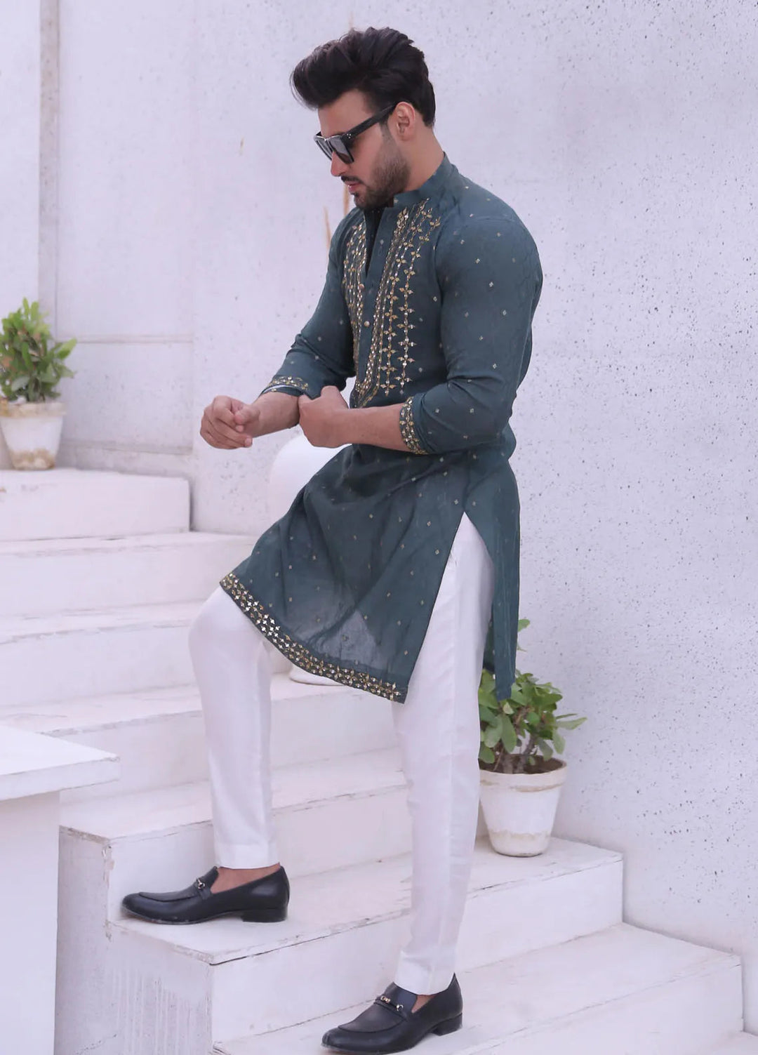 Edge Republic Pret Mirror Work Kurta Pajama ER MR 38