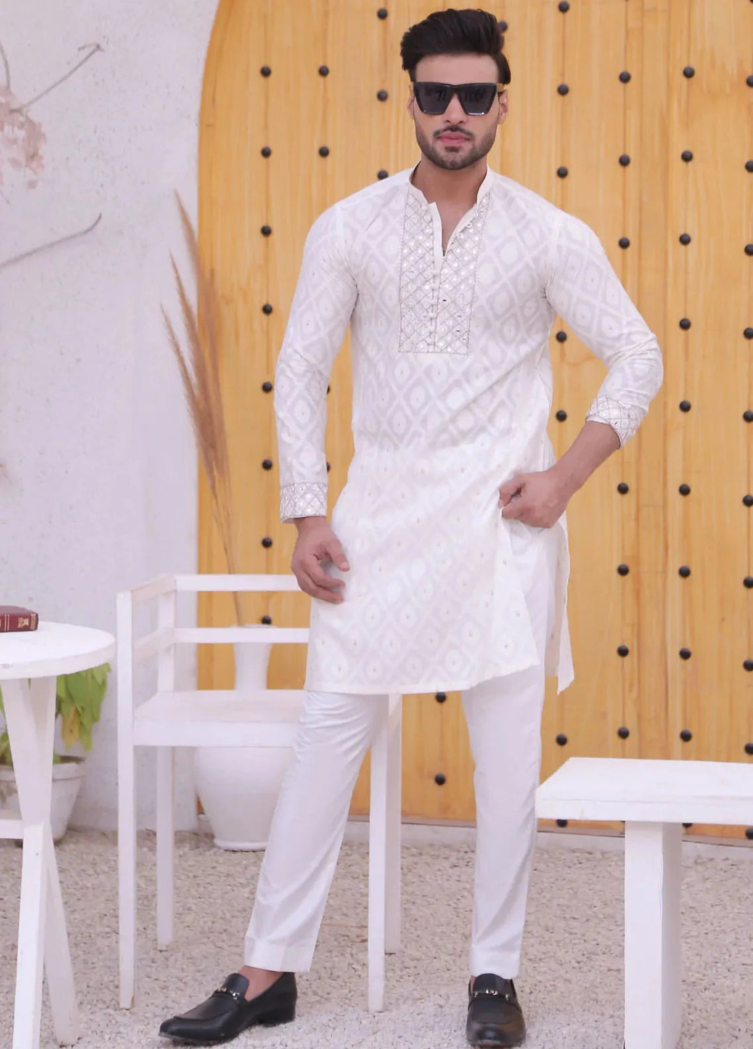 Edge Republic Pret Mirror Work Kurta Pajama ER MR 46
