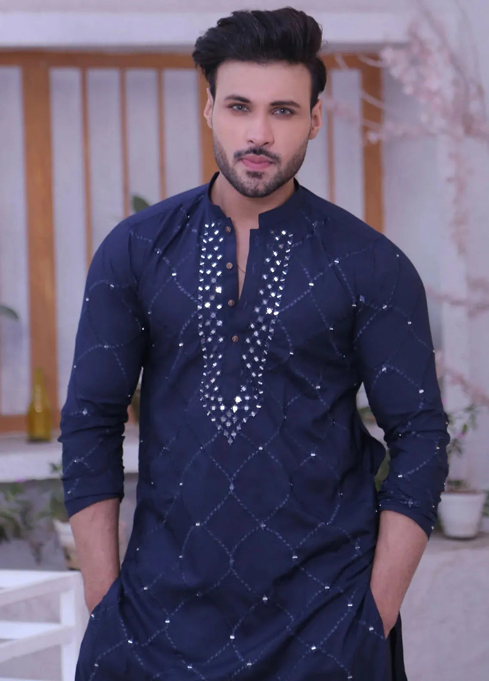 Edge Republic Pret Mirror Work Kurta Pajama ER MR 50