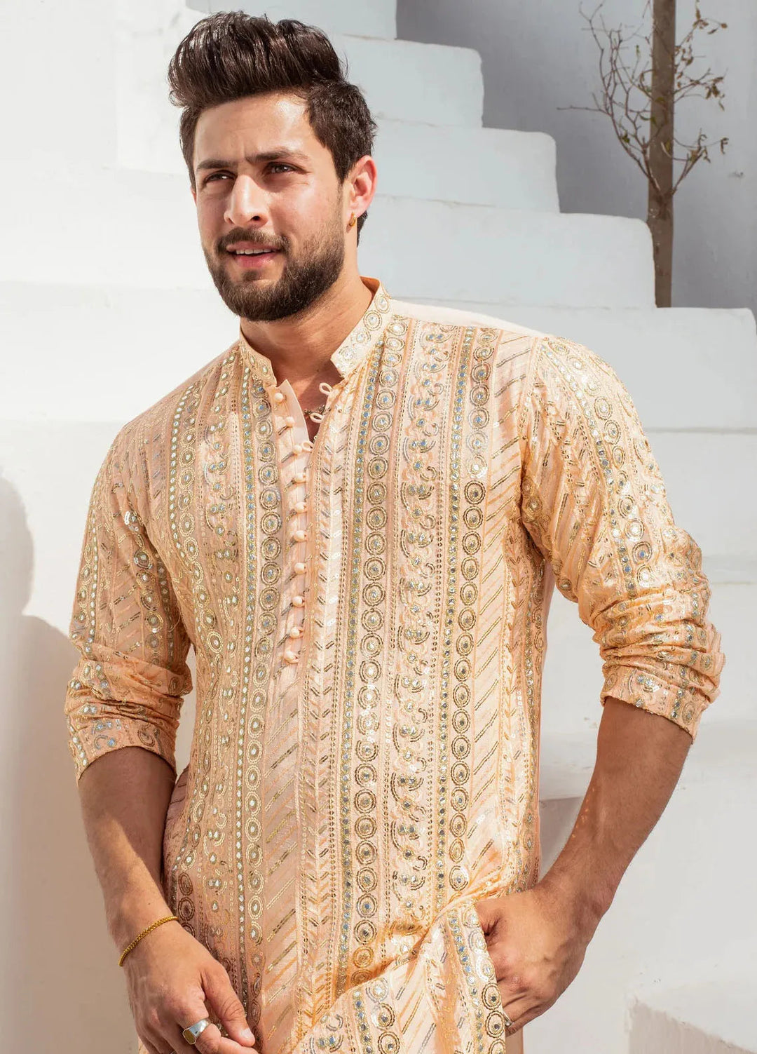 Edge Republic Pret Mirror Work Kurta Pajama MR 58