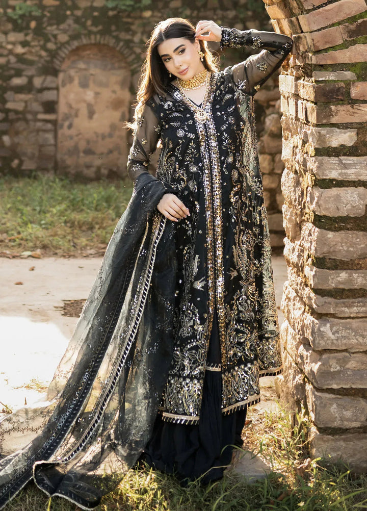 Savoir by Sahane Embroidered Organza Suits Unstitched 3 Piece CT-140007 Solene - Luxury Collection