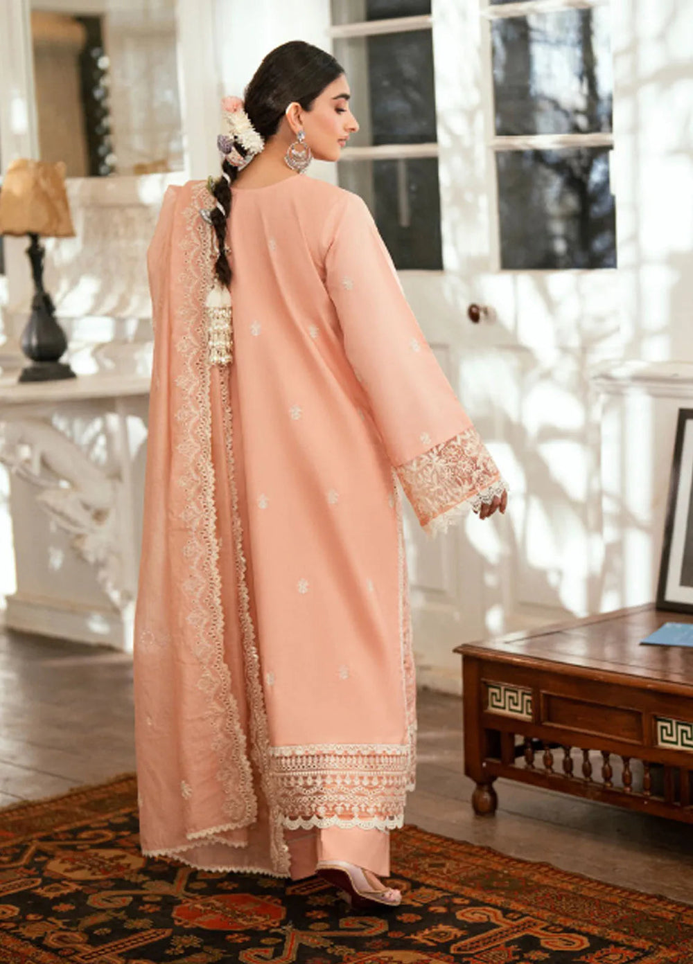 Eid Edit by Florent Embroidered Lawn Suits Unstitched 3 Piece FL25ED FEE 10 - Summer Collection