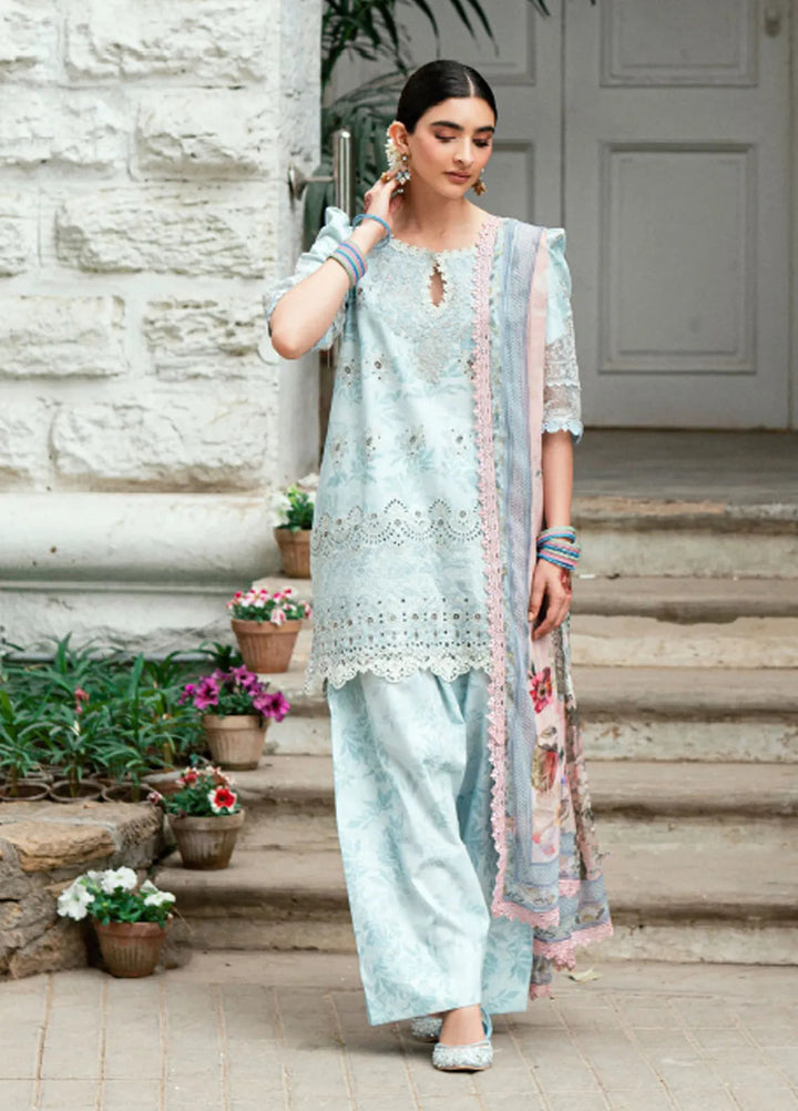 Eid Edit by Florent Embroidered Lawn Suits Unstitched 3 Piece FL25ED FEE 7 - Summer Collection