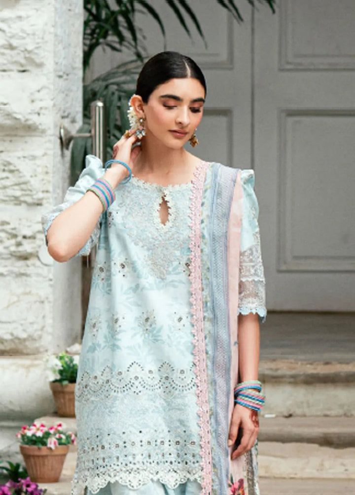 Eid Edit by Florent Embroidered Lawn Suits Unstitched 3 Piece FL25ED FEE 7 - Summer Collection