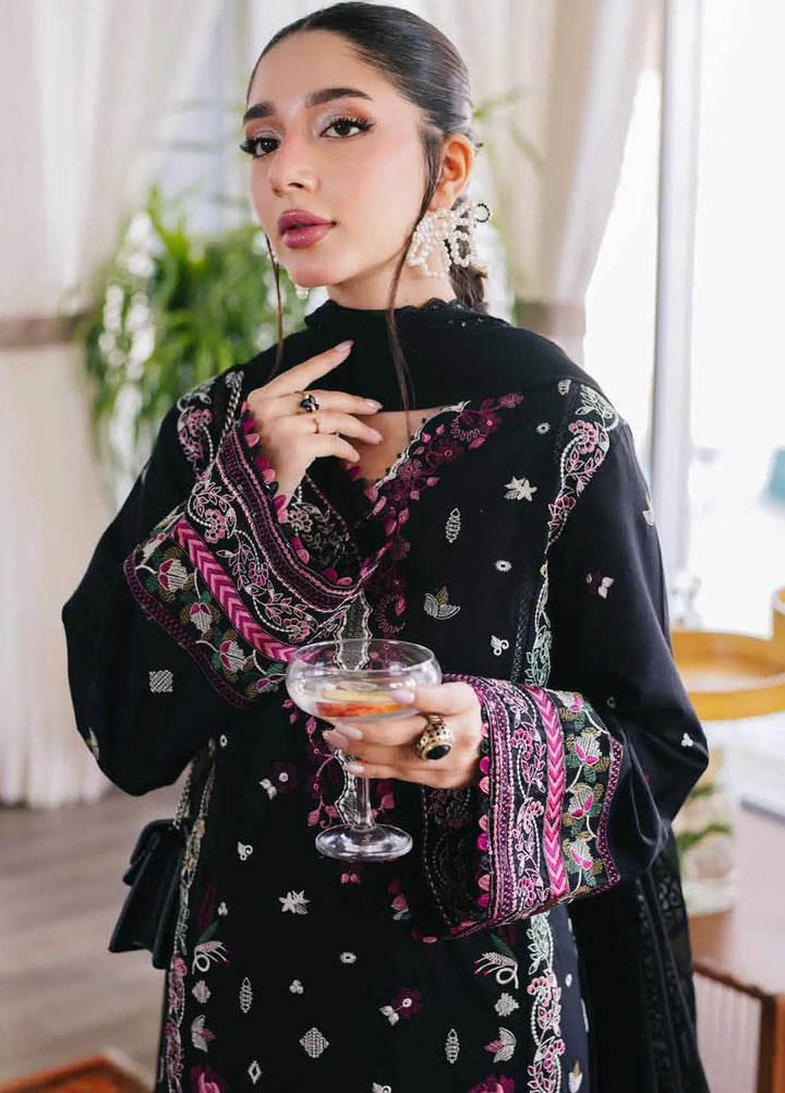 Eid Escape By Nureh Embroidered Lawn Suit Unstitched 3 Piece NU24EE NE-88 Botanica - Festive Collection