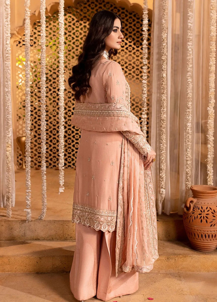 Eileen Embroidered Chiffon Suit Unstitched 4 Piece EL24C D3-KAYLEE  - Luxury Collection