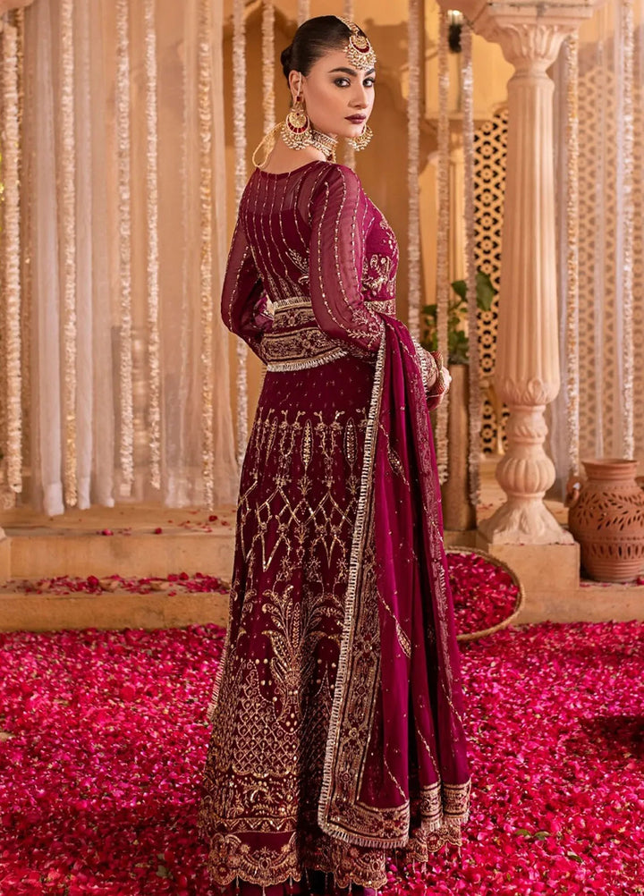 Eileen Embroidered Chiffon Suit Unstitched 4 Piece EL24C D6-SIERRA - Luxury Collection
