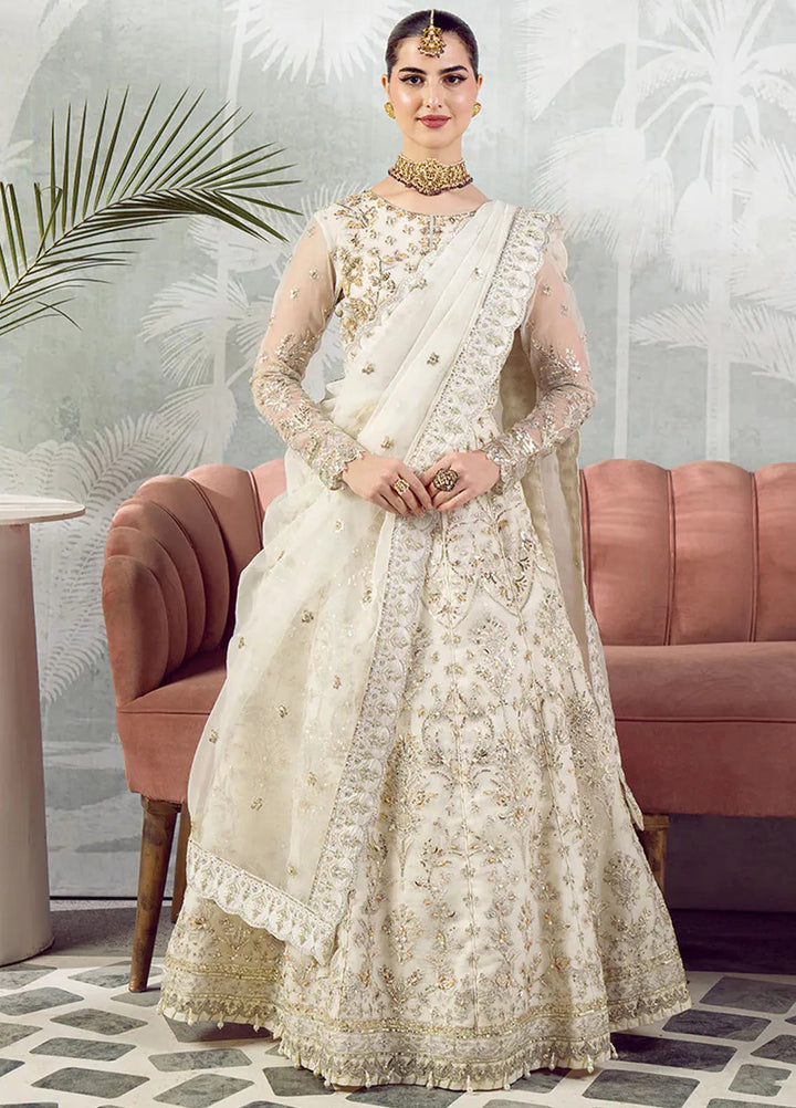 Eileen Pret Embroidered Chiffon 4 Piece Suit Azalea