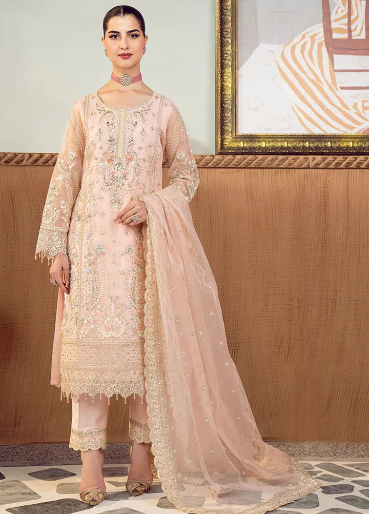Eileen Pret Embroidered Organza 4 Piece Suit Amaya