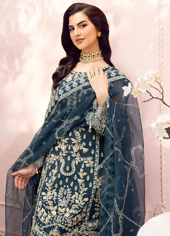 Eileen Pret Embroidered Organza 4 Piece Suit Sophia