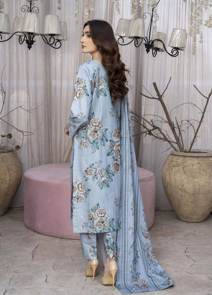 Eileen Pret Embroidered Slub Khaddar 3 Piece Suit D1-WP24