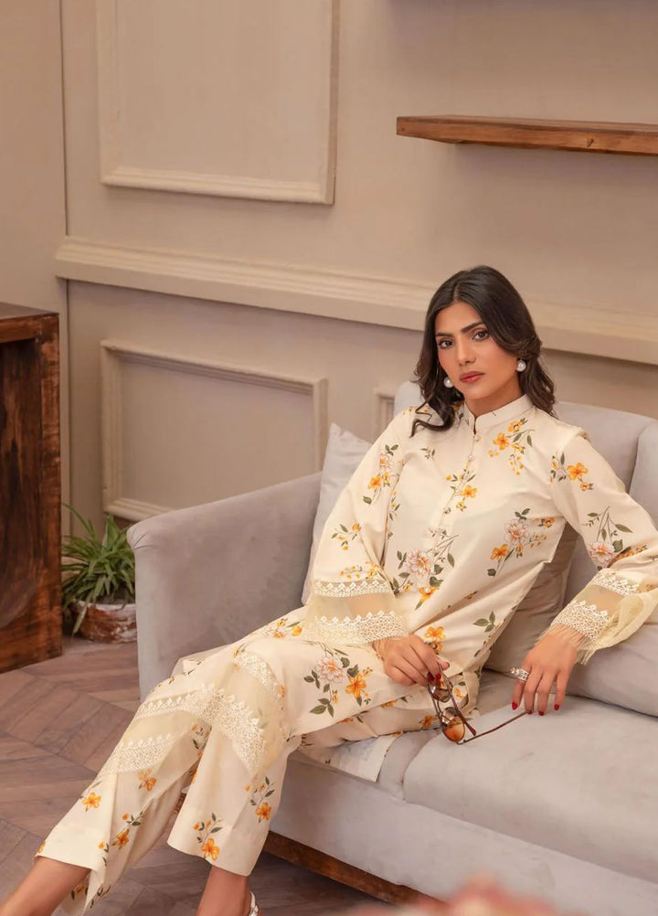 Eileen Pret Printed Poly Lawn 2 piece Suit D3-PL25