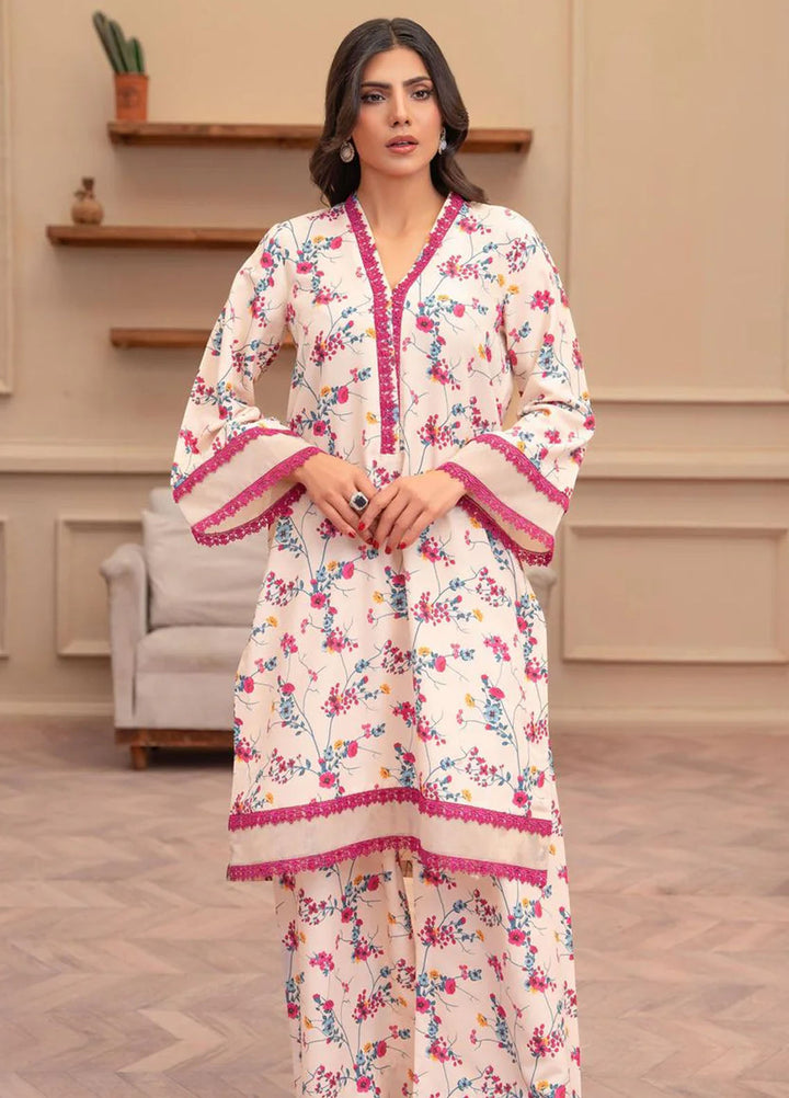 Eileen Pret Printed Poly Lawn 2 piece Suit D4-PL25