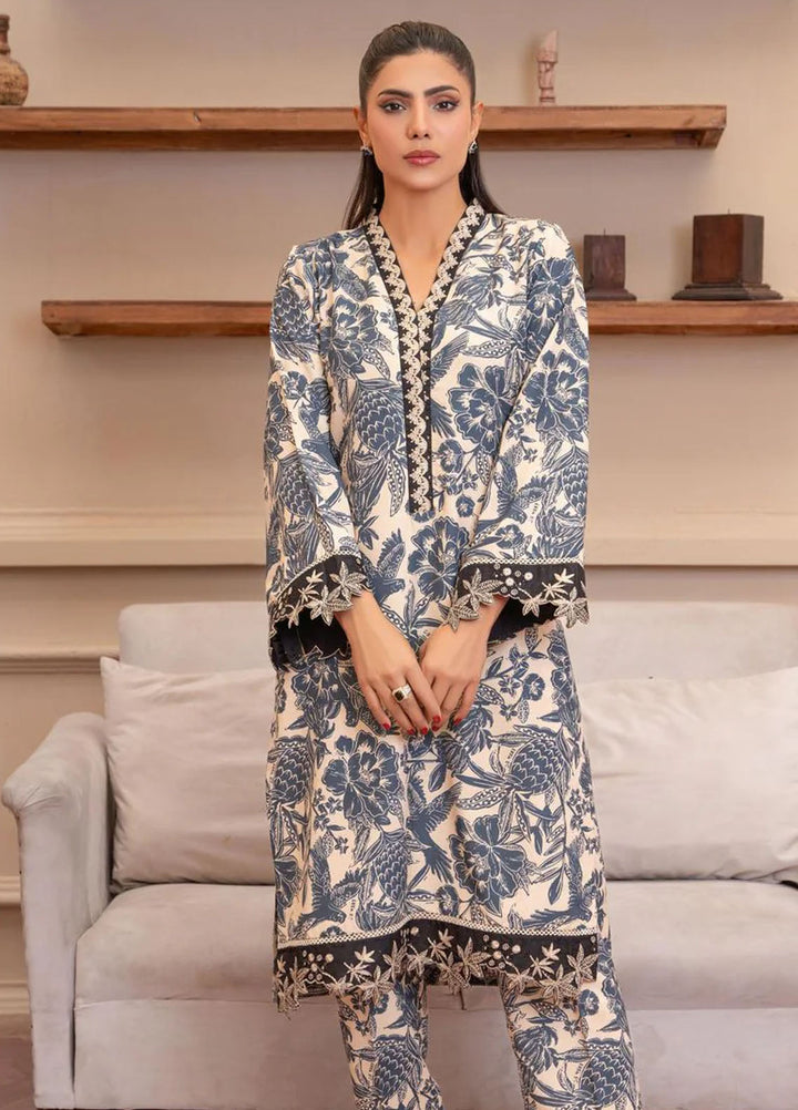 Eileen Pret Printed Poly Lawn 2 piece Suit D5-PL25