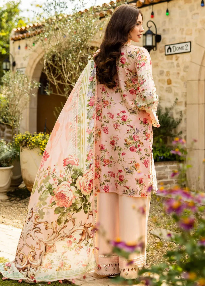 Elaf Chikankari Lawn Suits Unstitched 3 Piece EF25PC ELK-04B True Love - Summer Collection