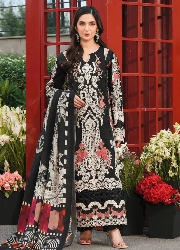 Elaf Embroidered Khaddar Suit Unstitched 3 Piece EPW-2B Forever Yours - Winter Collection