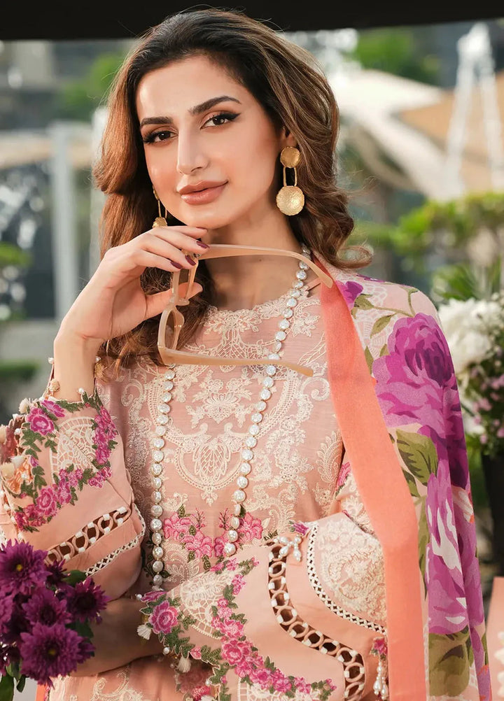 Elaf Embroidered Khaddar Suit Unstitched 3 Piece EPW-7B Flourishing Romance - Winter Collection