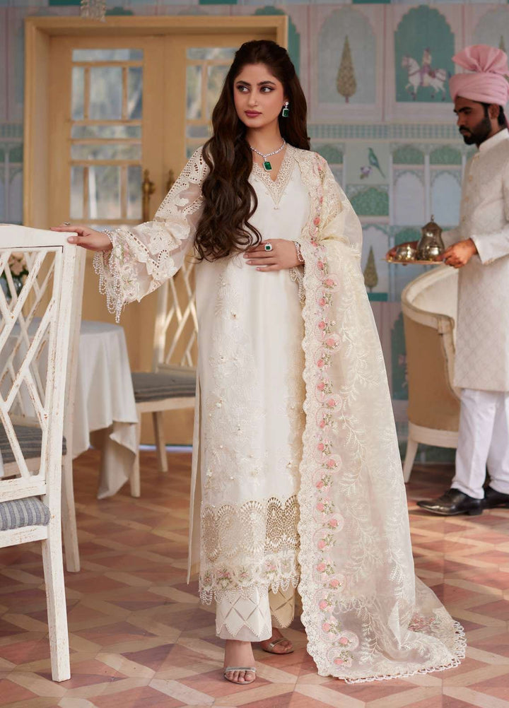 Elaf Embroidered  Suits Unstitched 3 Piece EF24EE D-01A Motia - Summer Collection