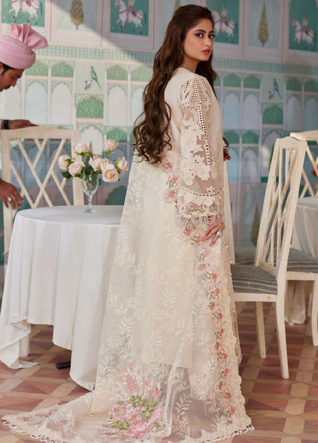 Elaf Embroidered  Suits Unstitched 3 Piece EF24EE D-01A Motia - Summer Collection