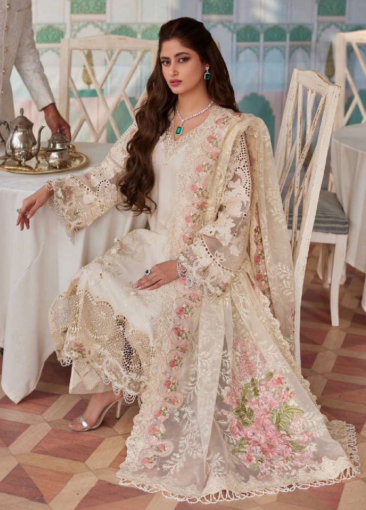 Elaf Embroidered  Suits Unstitched 3 Piece EF24EE D-01A Motia - Summer Collection