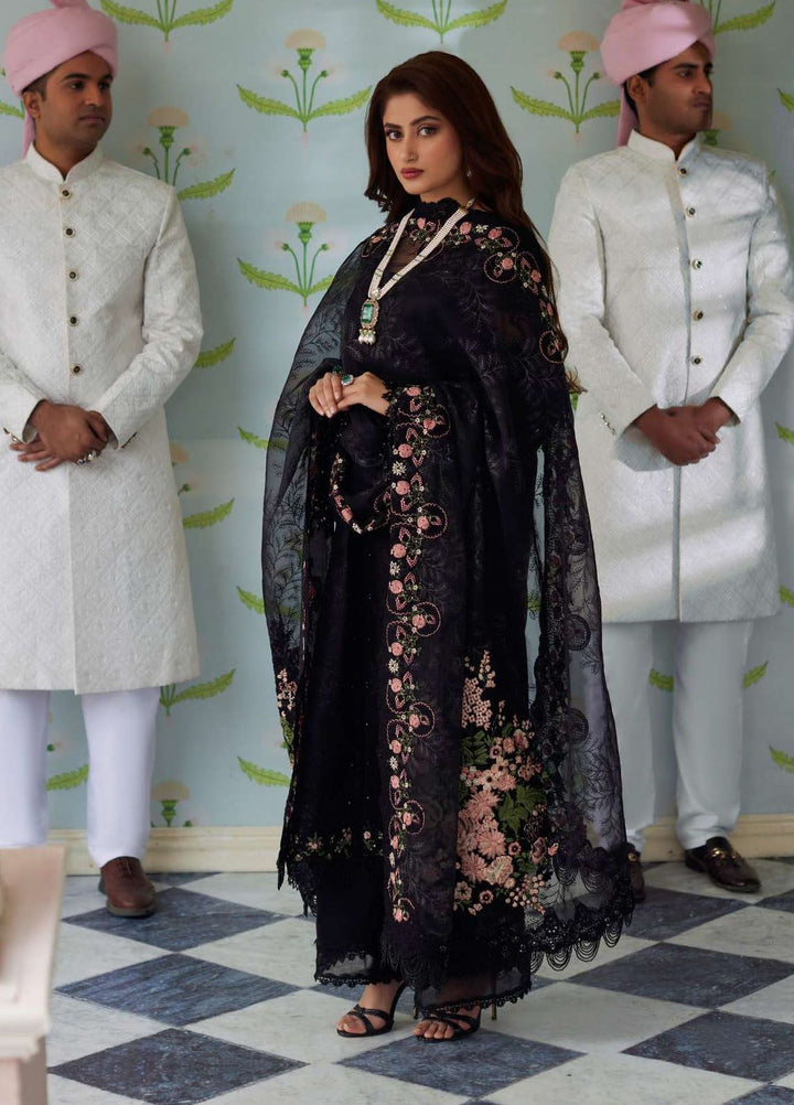Elaf Embroidered  Suits Unstitched 3 Piece EF24EE D-01B Haya - Summer Collection