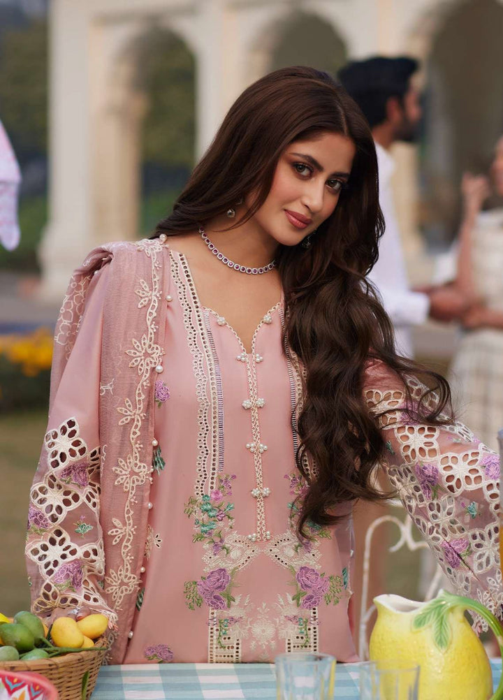 Elaf Embroidered  Suits Unstitched 3 Piece EF24EE D-02A Zohreh - Summer Collection