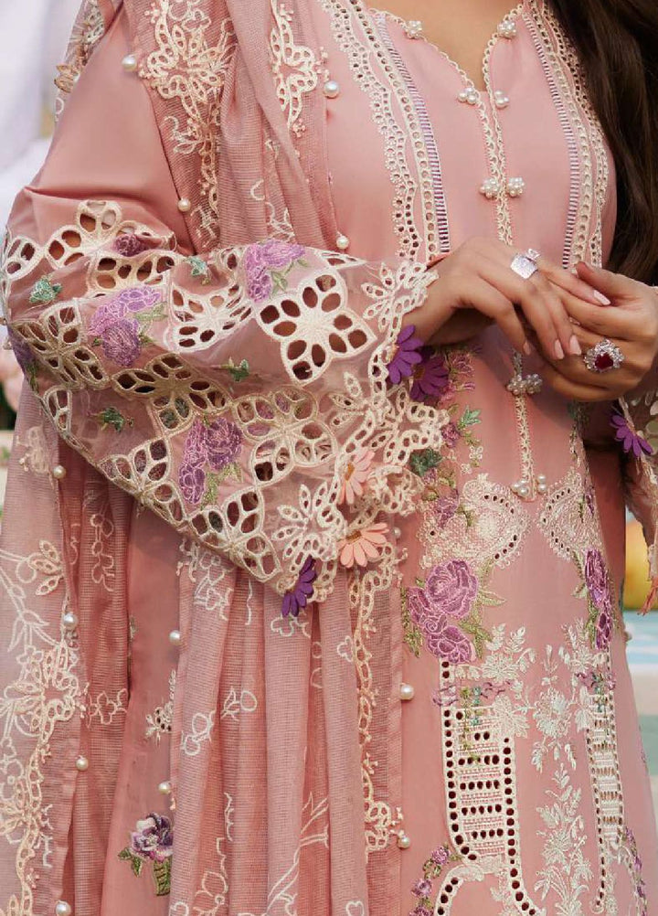 Elaf Embroidered  Suits Unstitched 3 Piece EF24EE D-02A Zohreh - Summer Collection