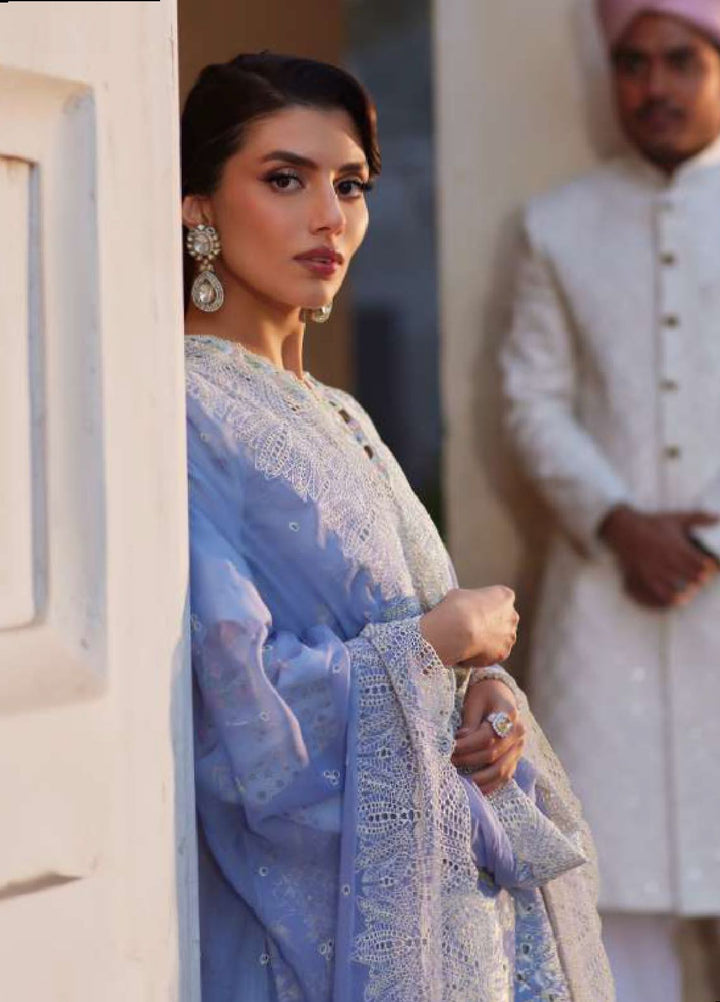 Elaf Embroidered  Suits Unstitched 3 Piece EF24EE D-08 Amyra - Summer Collection