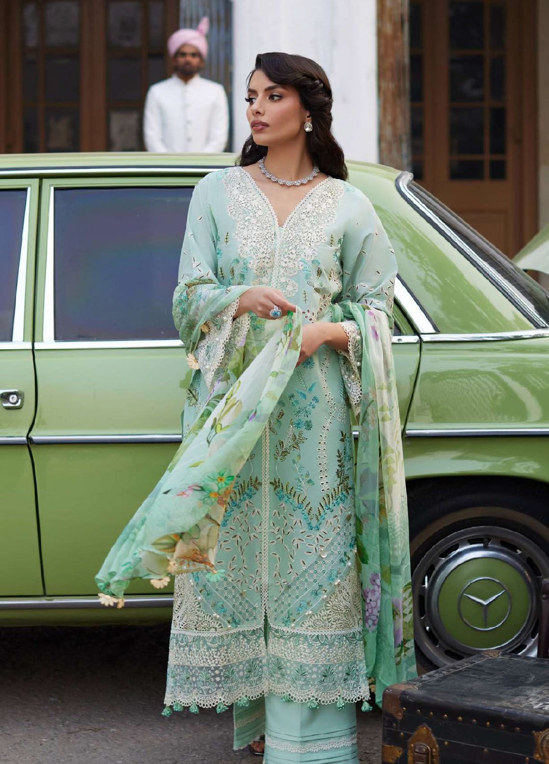 Elaf Embroidered  Suits Unstitched 3 Piece EF24EE D-11 Sivana - Summer Collection