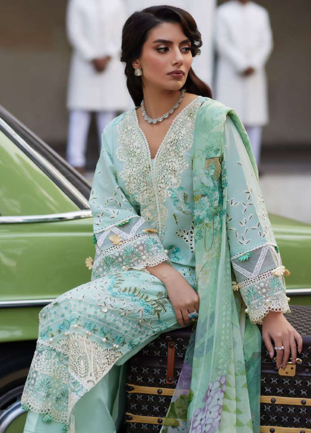 Elaf Embroidered  Suits Unstitched 3 Piece EF24EE D-11 Sivana - Summer Collection