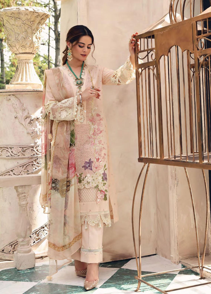 Elaf Embroidered Lawn Suits Unstitched 3 Piece EL21FC 06 Carnation - Luxury Collection