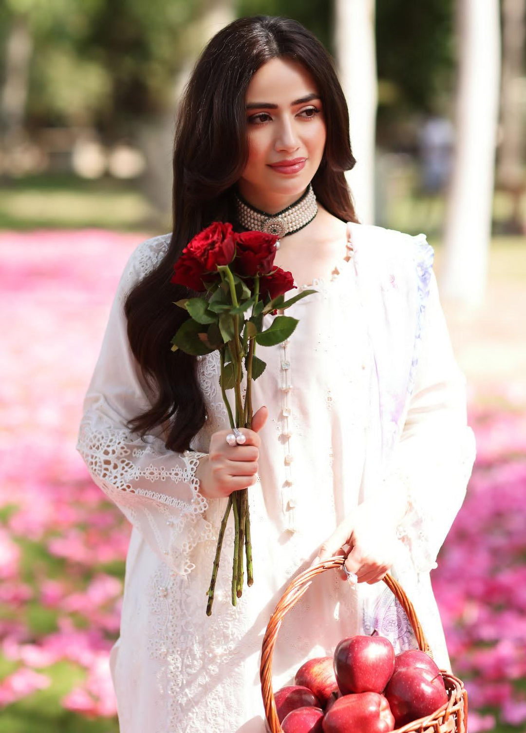 Elaf Embroidered Lawn Suits Unstitched 3 Piece EF23FCH ECF-03 - Festive Collection