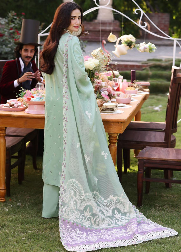 Elaf Embroidered Lawn Suits Unstitched 3 Piece EF23FCH ECF-05 - Festive Collection