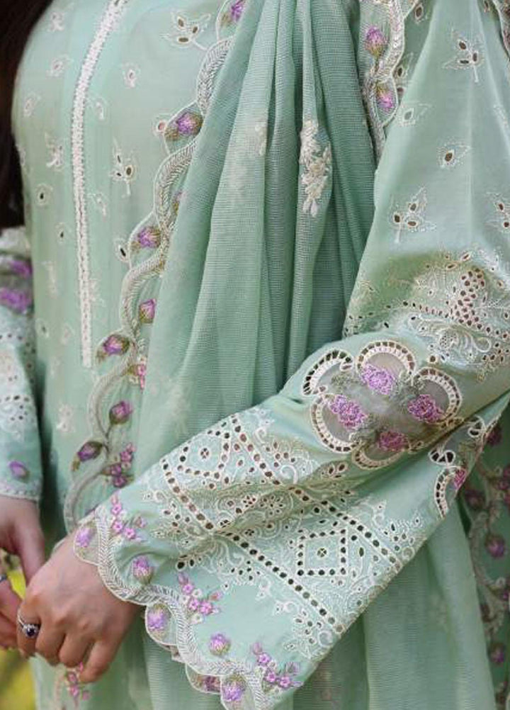 Elaf Embroidered Lawn Suits Unstitched 3 Piece EF23FCH ECF-05 - Festive Collection