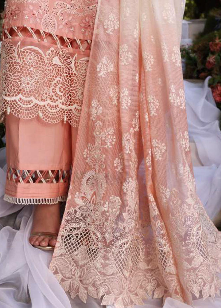 Elaf Embroidered Lawn Suits Unstitched 3 Piece EF23FCH ECF-06 - Festive Collection