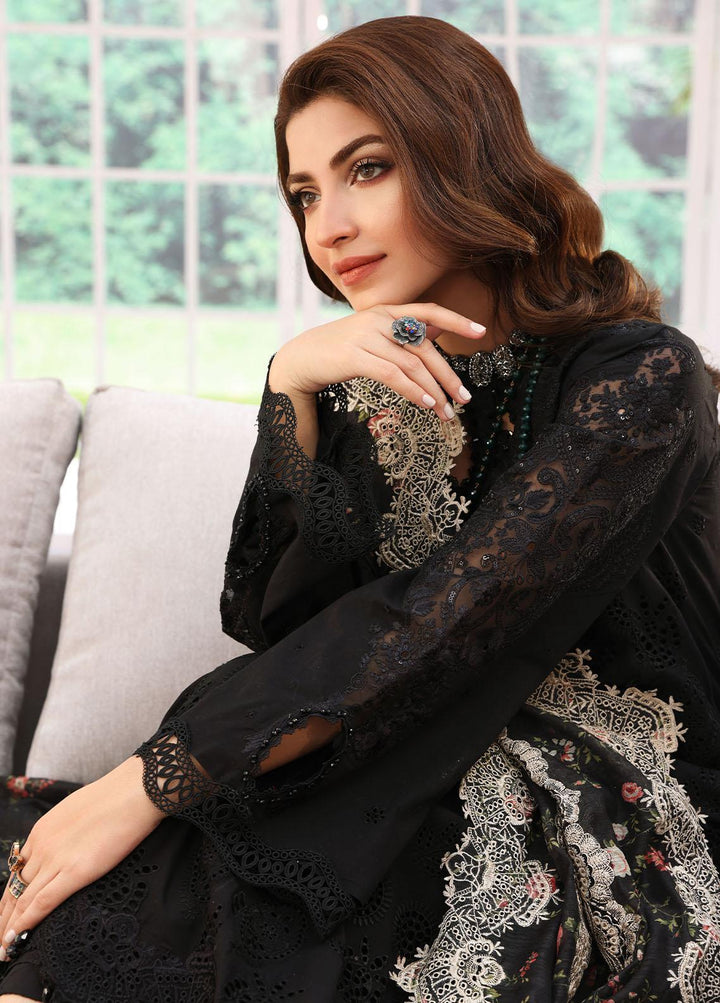 Elaf Embroidered Lawn Suits Unstitched 3 Piece EF23FC ELC-02A Eclipse - Festive Collection