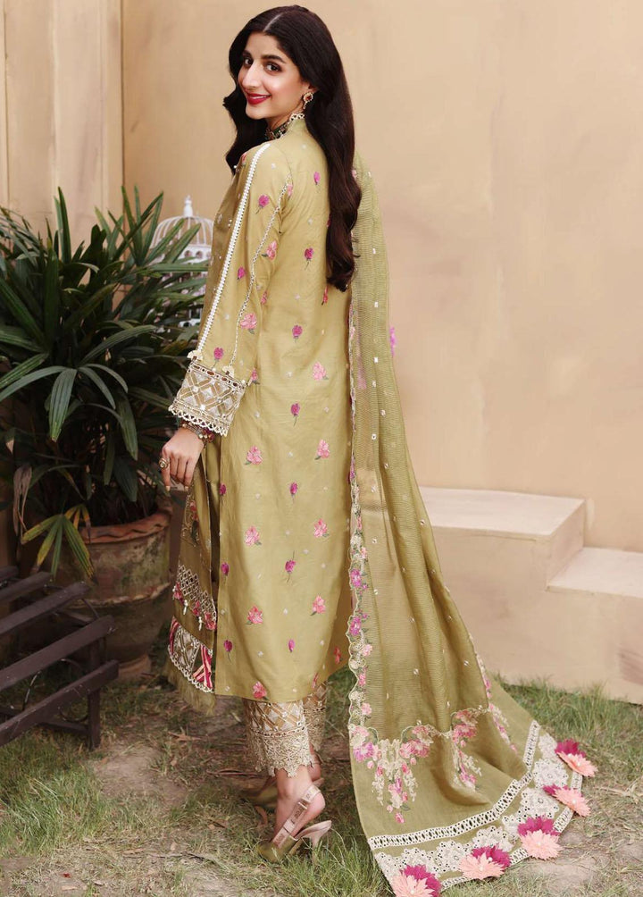Elaf Embroidered Lawn Suits Unstitched 3 Piece EL22FL ELF-3B Vendela - Festive Collection