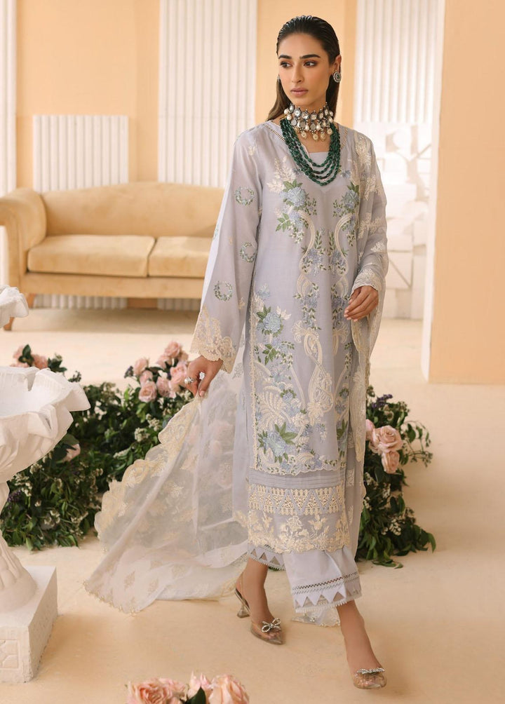 Elaf Pret Embroidered Lawn 3 Piece Suit EF23RW ELP-05B Luxuria