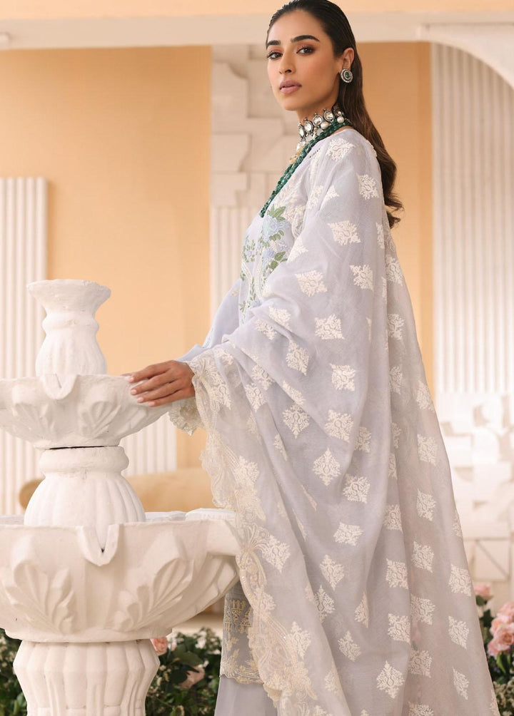 Elaf Pret Embroidered Lawn 3 Piece Suit EF23RW ELP-05B Luxuria