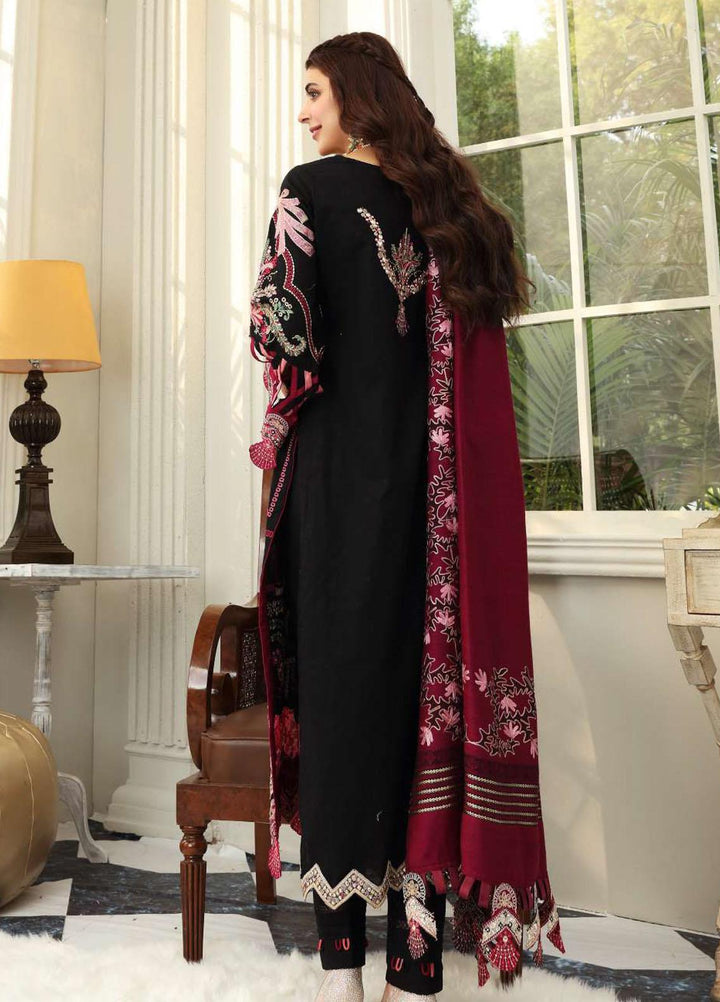 Elaf Embroidered Slub Khaddar Suits Unstitched 3 Piece EL21LW EWC-02B Zenith - Winter Collection
