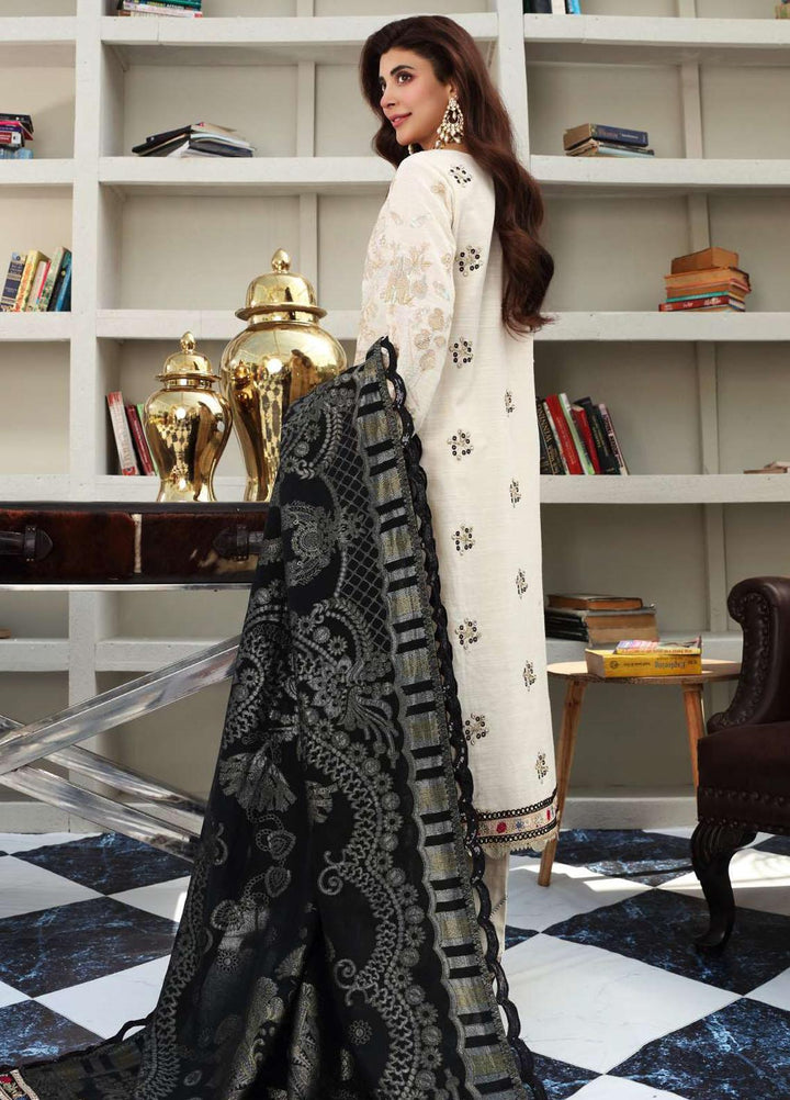 Elaf Embroidered Slub Khaddar Suits Unstitched 3 Piece EL21LW EWC-06 Victoria - Winter Collection