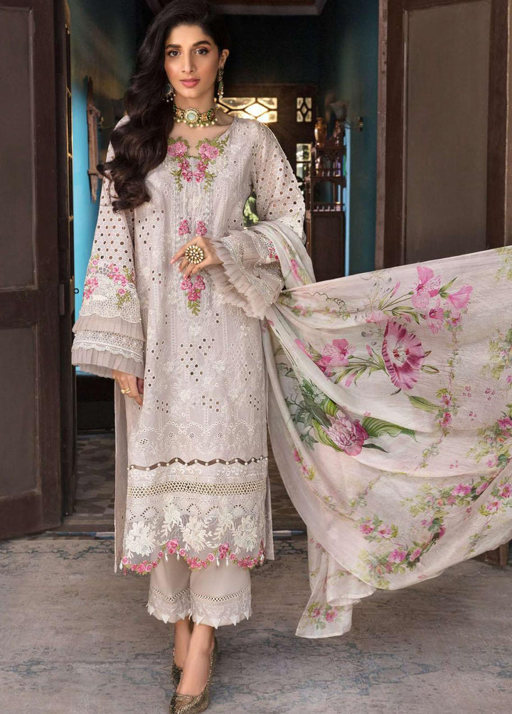 Elaf Embroidered Lawn Suits Unstitched 3 Piece EL22F EFC 01 - Festive Collection