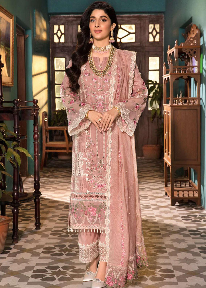 Elaf Embroidered Lawn Suits Unstitched 3 Piece EL22F EFC 03A - Festive Collection